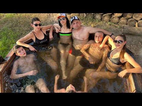 ОТДЫХ С ДРУЗЬЯМИ В СЕРЕБРЯНО. ШУРПА. ШАШЛЫК.