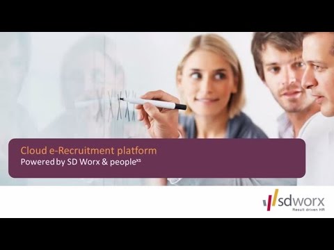 Cloud e-recruitment platform - SD Worx