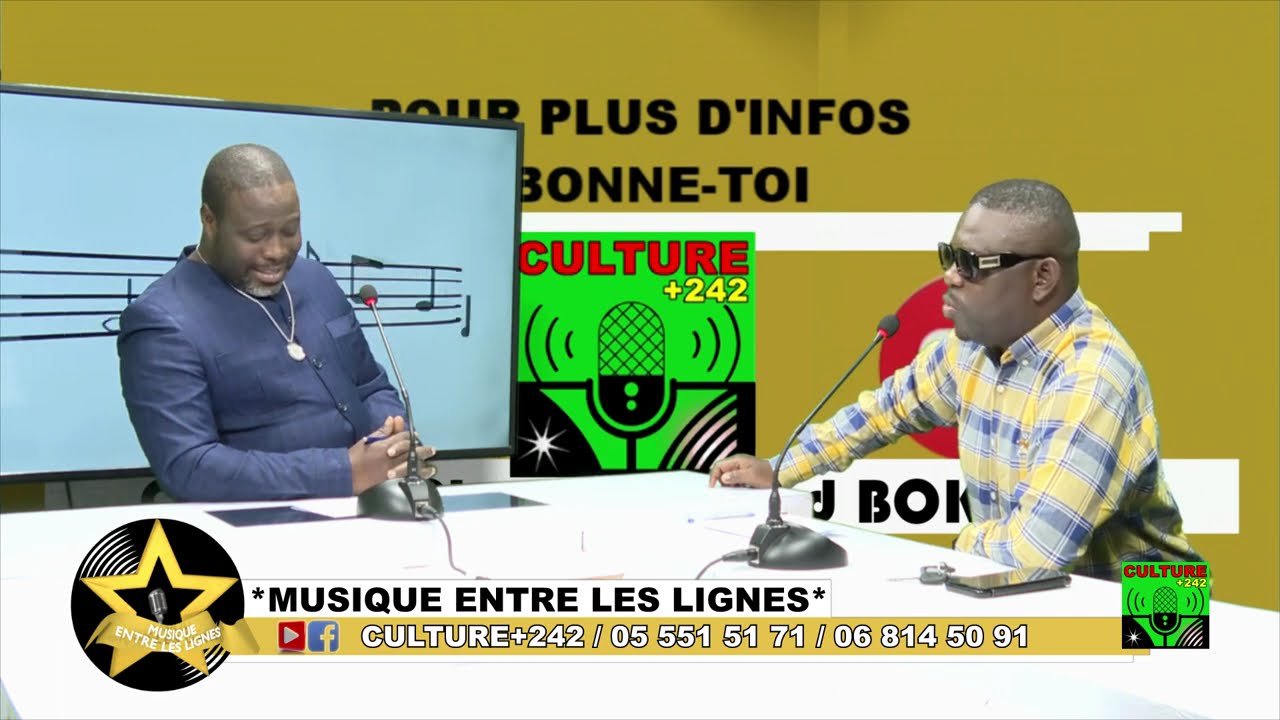 DIDO SENGA D'EXTRA MUSICA NH FACE A FRED BOKOKO DANS MUSIQUE ENTRE LES LIGNES - EMISSION N°213