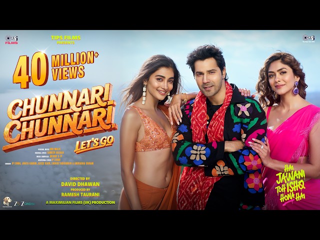 Chunnari Chunnari - Let’s Go | Hai Jawani Toh Ishq Hona Hai |Varun,Mrunal,Pooja| In Cinemas 5th June