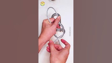 How to tie Knots rope diy idea for you #diy #viral #shorts ep847