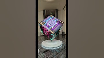 #leddisplay #ledscreen Magic Cube Display