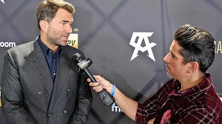 EDDIE HEARN TALKS “AWFUL” CHARLO & DUCKING CANELO TALK; SAYS BIVOL TOUGHEST FIGHT FOR CANELO