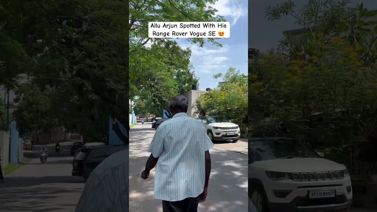 Spotted Allu Arjun In The Wild. 