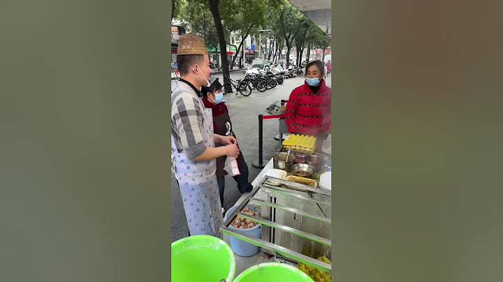 Mainland Chinese street snacks live broadcast