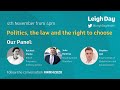 Webinar Politics The Law And The Right To Choose WRH2020 Leigh Day