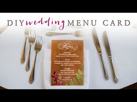 diy-wedding-decor:-gorgeous-wedding-menu-cards