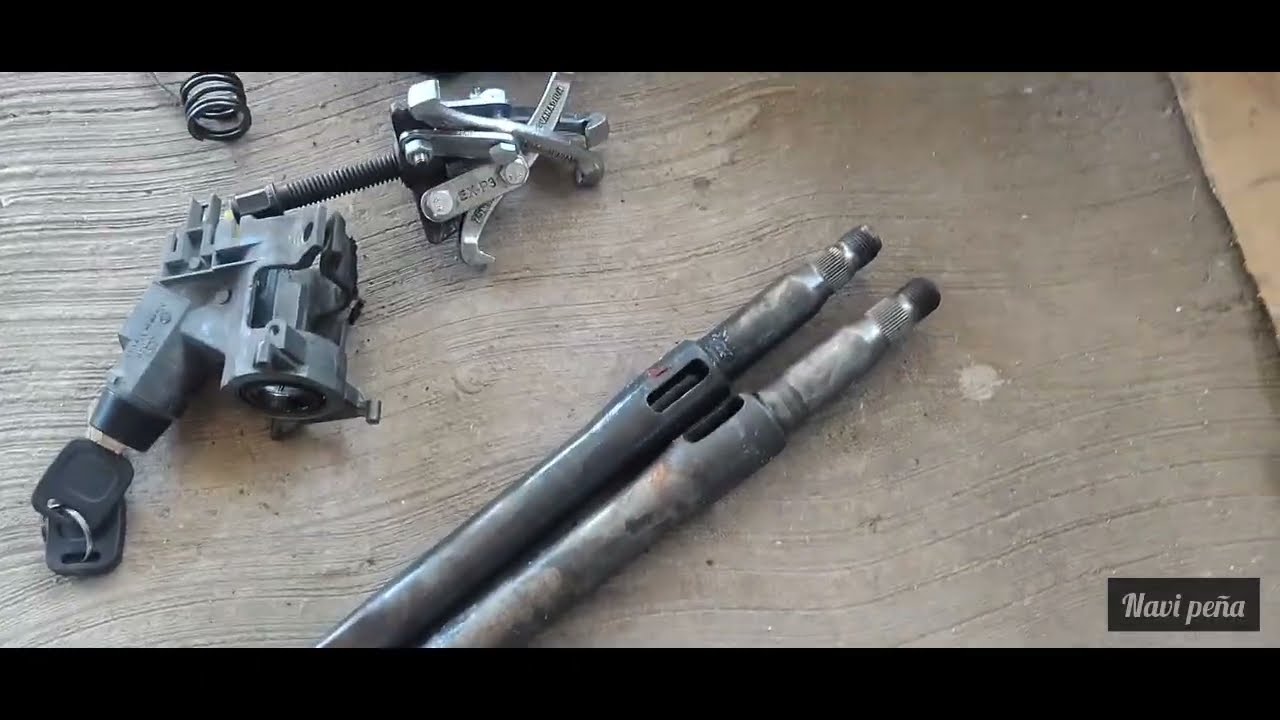 Solución a juego en columna de dirección golf o jetta mk2/mk3