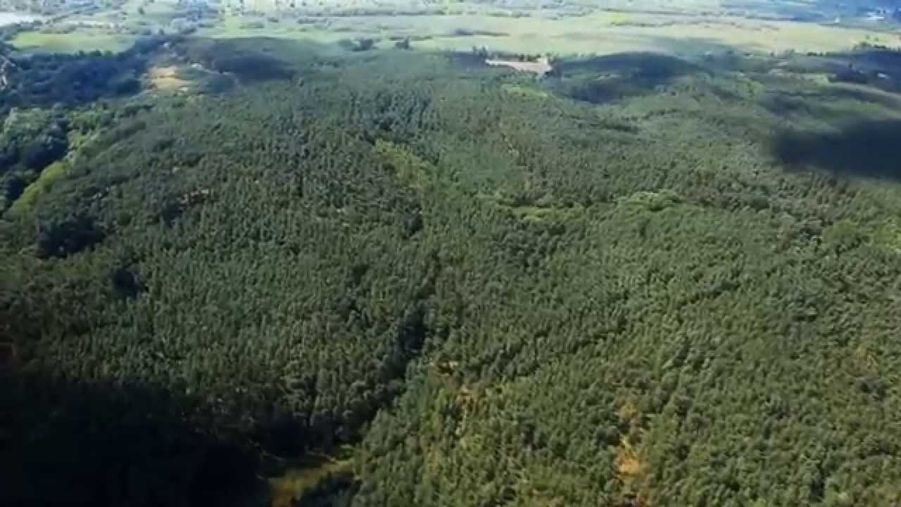 Gmina Cedynia z lotu ptaka