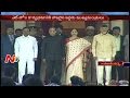 KCR, Chandrababu attend Governor Narasimhan 'AT Home' @ Raj Bhavan