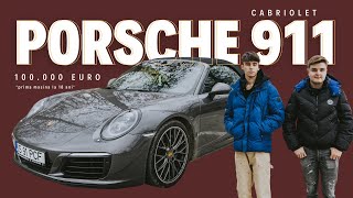 CONDUCE PORSCHE 911 CABRIOLET *18 ANI PRIMA MASINA*