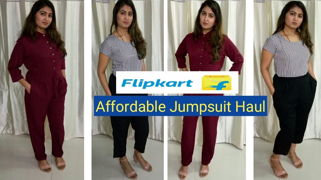 *FLIPKART* JUMPSUITS HAUL 2019 LATEST JUMSUITS HAUL YouTube