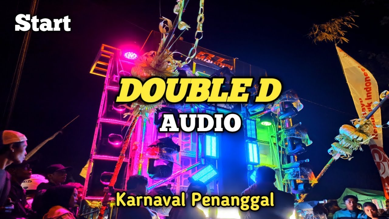 DOUBLE D AUDIO LUMAJANG, PERFORM DI GARIS START KARNAVAL PENANGGAL 2025