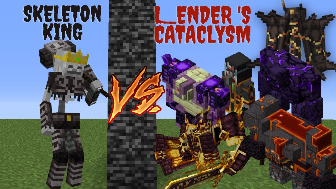 Ender Guardian (L_Ender 's Cataclysm) vs Mowzie's mobs