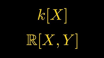 Algebraic Geometry #2: Polynomial Rings