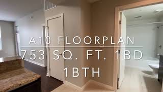 A10 Floorplan - The Vista in Dallas