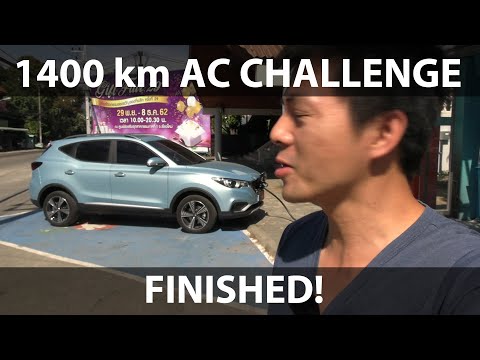 Road trip from Bangkok to Chiang Mai in MG ZS EV
