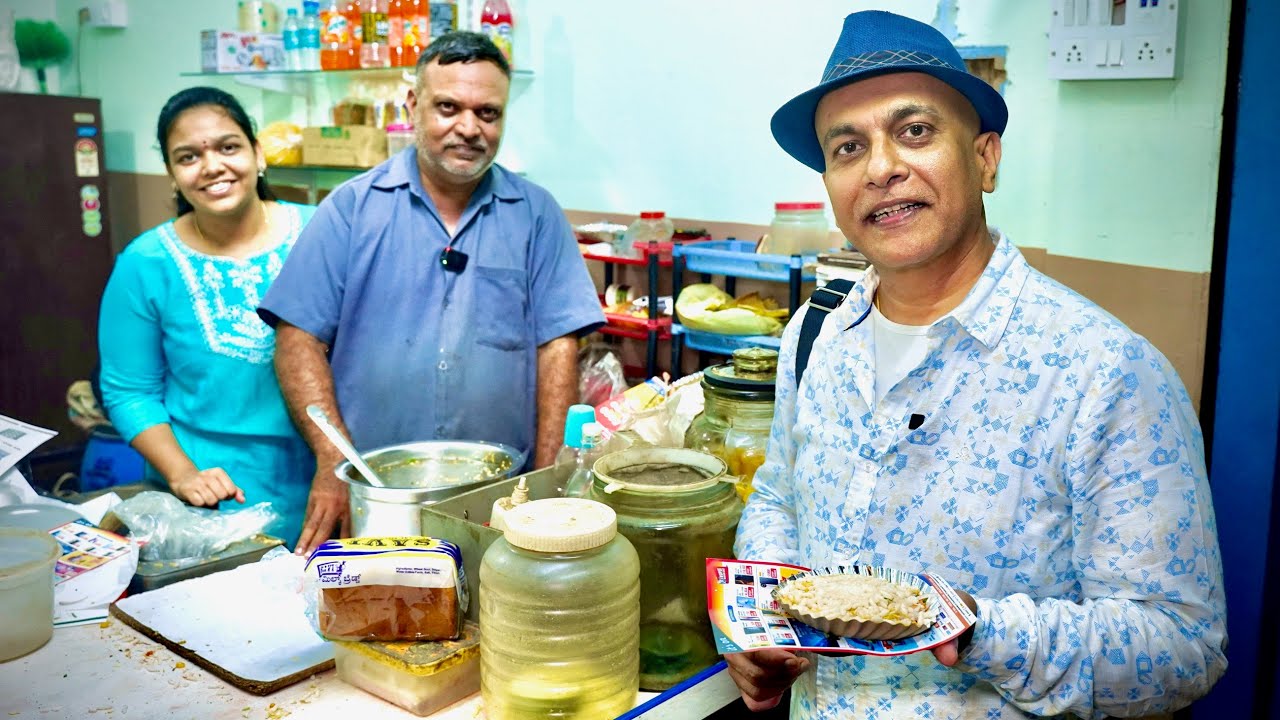 Amazingly Tasty Yet Healthier Chaats Here In Shimoga! HARSHINI CONDIMENTS Ravindra Nagar | Must Try!