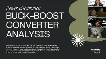 Buck-Boost Converter with PI Controller: Experimental Exploration by Group 2