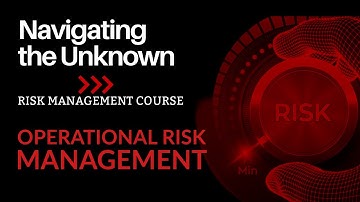 What is the Operational risk management