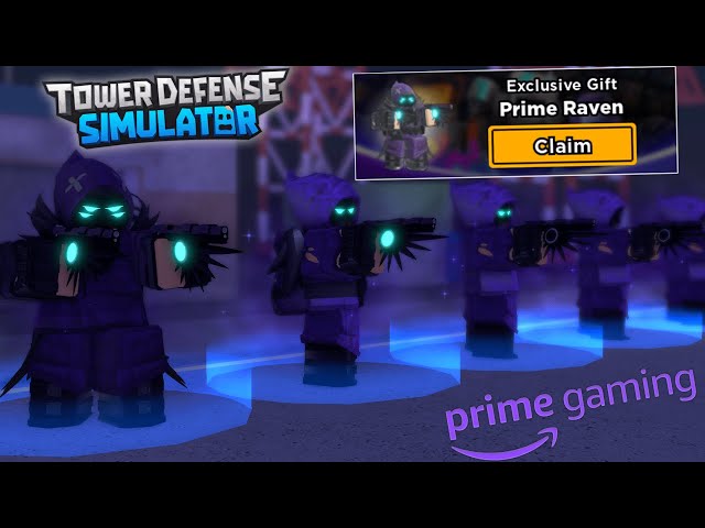 NEW* PRIME RAVEN - Tower Defense Simulator (Showcase) 