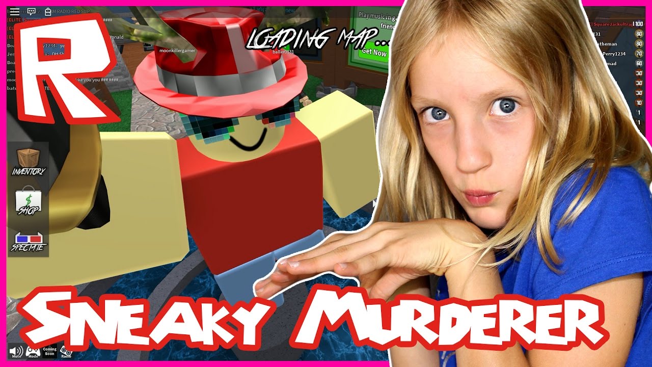 Roblox Murder Mystery / Being Very Sneaky / Sneaky Murderer - YouTube