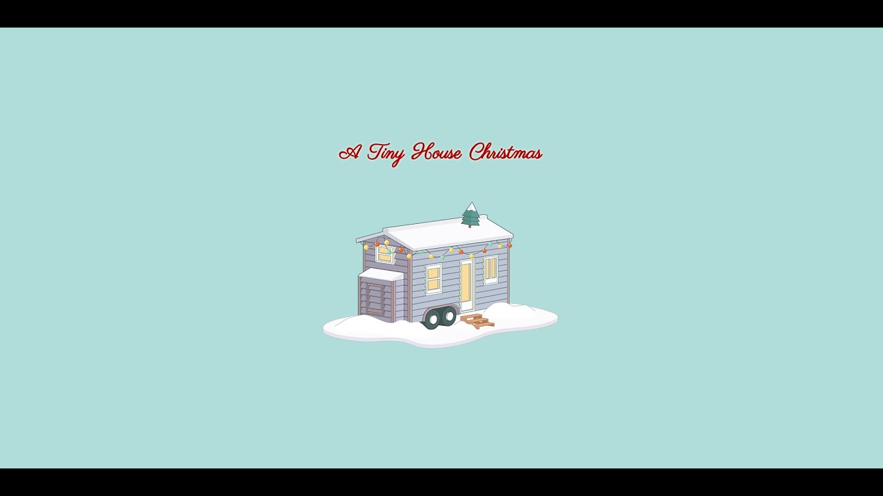 A Tiny House Christmas trailer