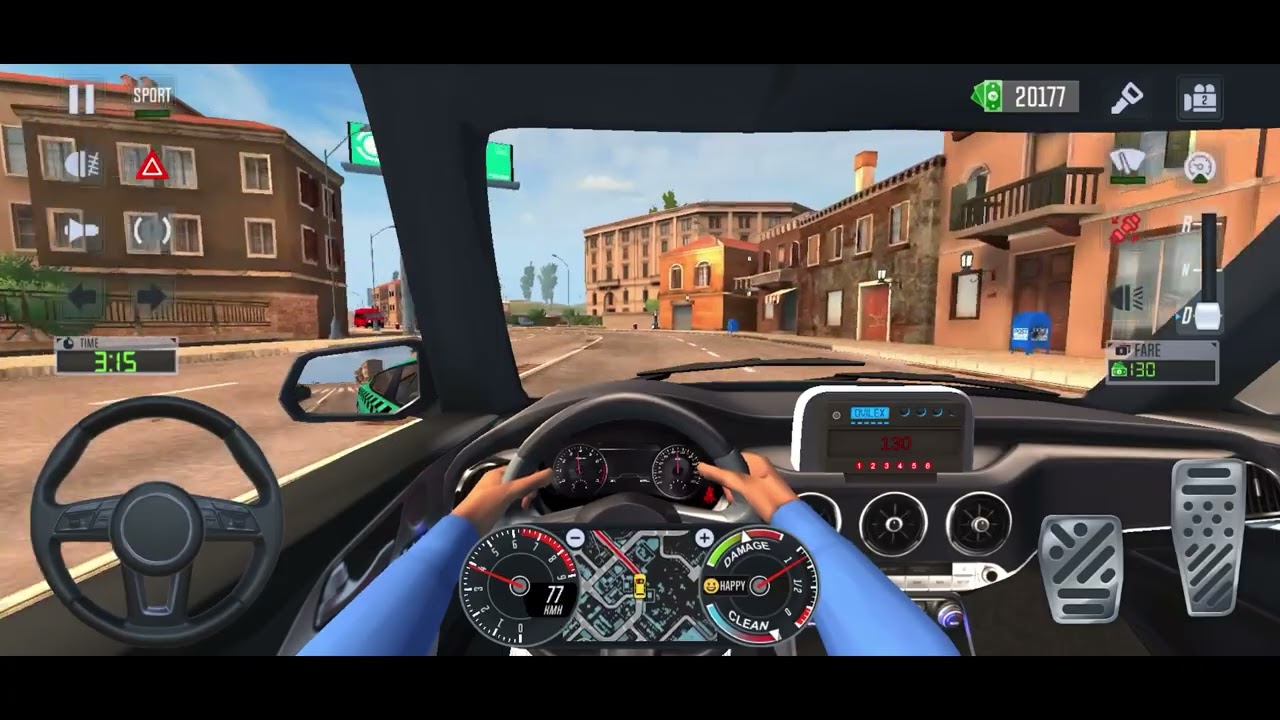 CITY OF ROME  NEW CAR  | TAXI CAR SIMULATOR EVO  | GAMERBOY UK14