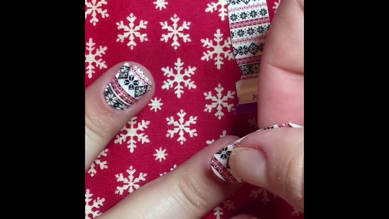 Rubber cuticle pusher demo for Color Street nail strips YouTube