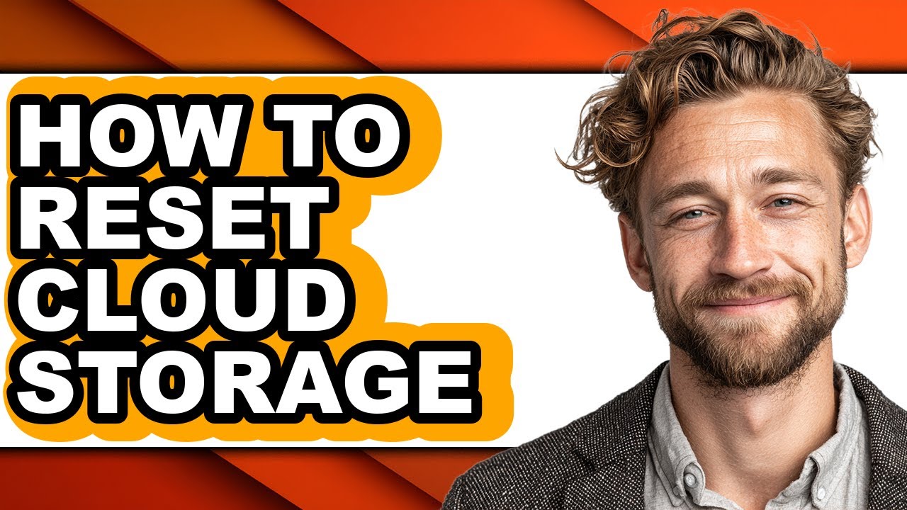 How to Reset Cloud Storage - Step by Step - YouTube