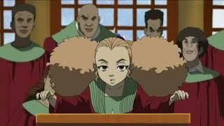 The Boondocks | Jazmine's Santa Sermon: Praise Santa! | Season 1 Episode 7