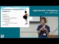 Hypertension in Pregnancy by Dr Langer Recorded on 9 2 16