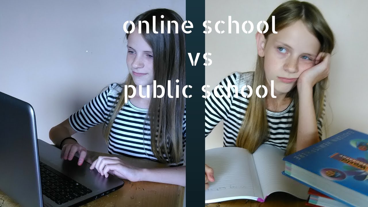 online school vs public school YouTube