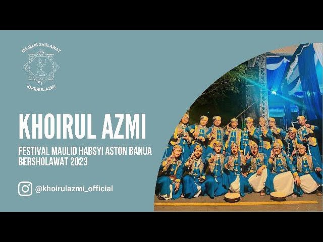 Khoirul Azmi (Yamamtu Himak) Aston Banua Bersholawat class=