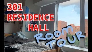 PARSONS DORM TOUR (301 RESIDENCE HALL ROOM TOUR )
