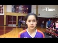 Eastlake volleyball player Anyssa Rivera talks about win on Tuesday against Andress