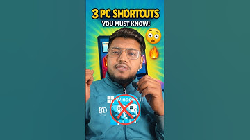 3 Pc Shortcuts You’ll Use Every Day! 💻🔥 #shorts #pc