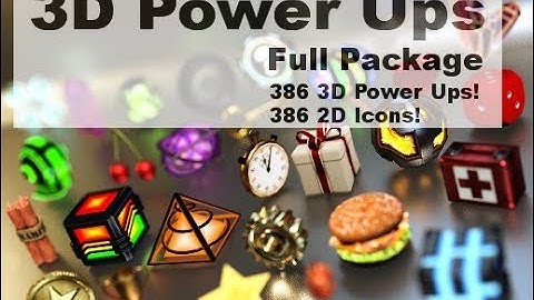 Mobile Power Ups Full Package - Unity Character Download