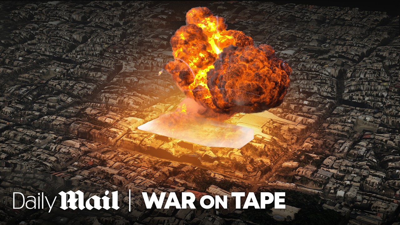 How the first hours of the Iran war played out | War On Tape | Daily Mail