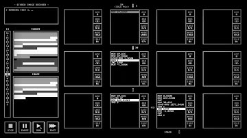 [TIS-100] stored image decoder(SEGMENT 70601) [CYCLES：2439 NODES：4 INSTR：21]