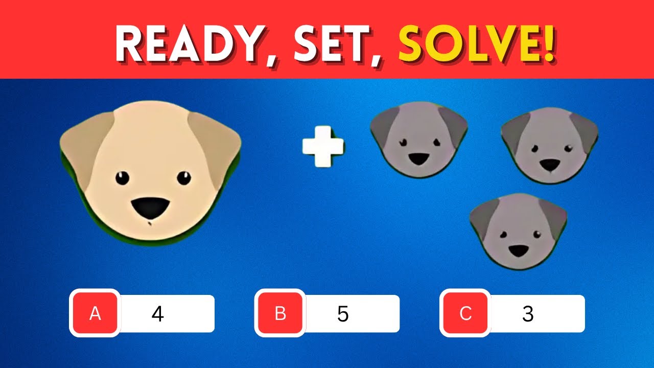 Add it up! Easy one digit addition quiz | Fun math quiz for kids | QuizzyKids