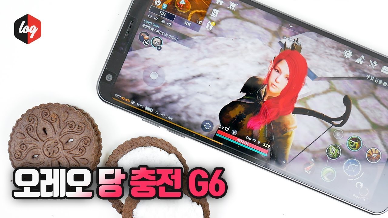 풀옵 돌아가요? LG G6 오레오 게이밍 테스트 | 더로그