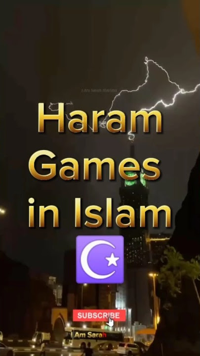 Haram Games In Islam ☪️ #islam #haramgamer #allah #shorts #worldshorts