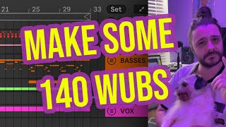 How to make 140 WUBS in Ableton Live 12