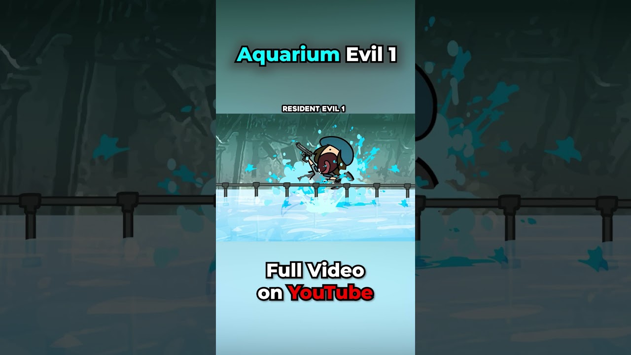 Aquarium Evil 1 #residentevil