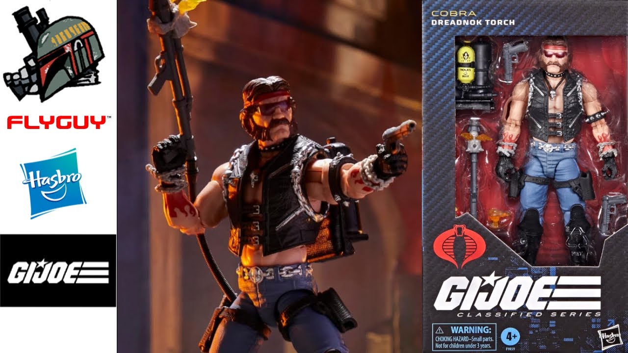 GI JOE Classified Cobra Dreadnok Torch #123 Toy Action Figure