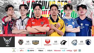 🔴 LIVE | MPL ID S18 | Week 6 Day 3 | English