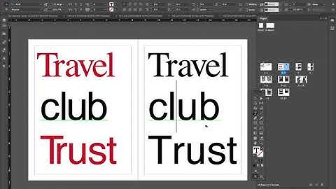 Indesign: Kerning large
