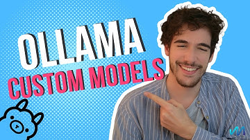 How to create CUSTOM LLMs using OLLAMA