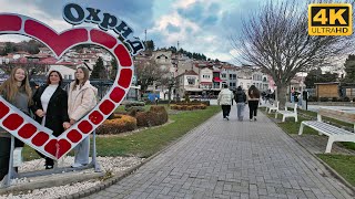 картинка: Ладен зимски ден на прошетка во ОХРИД, Македонија 🚶‍♂️ OHRID, Macedonia (2025) 【Walk Tour 4K】 *COLD*